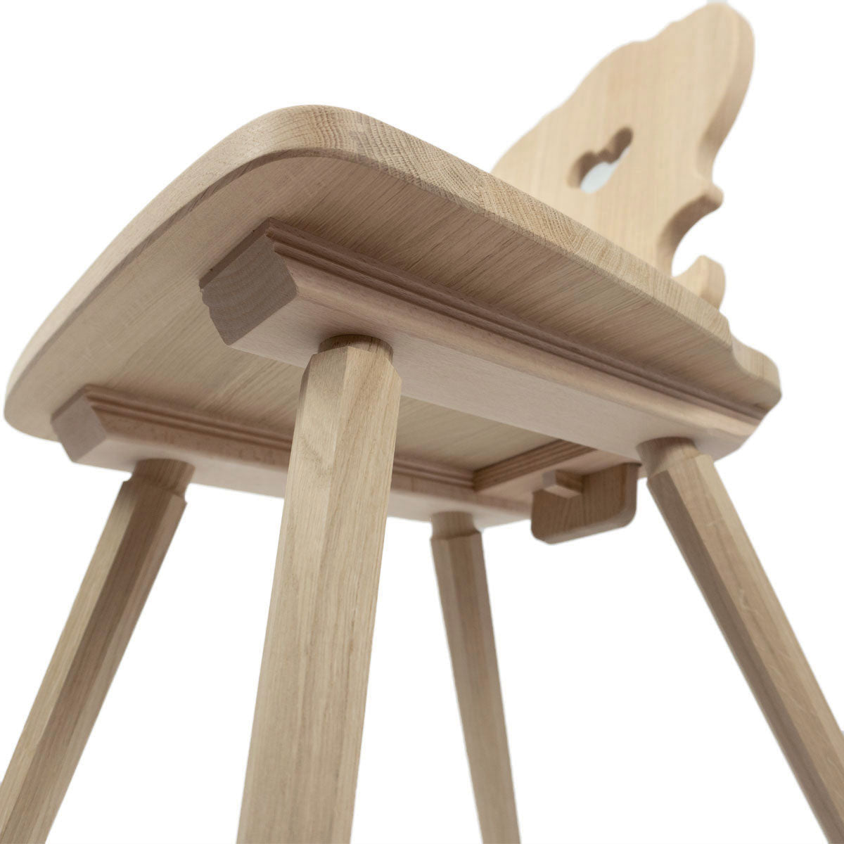 Bauernstuhl aus Eichenholz aus Südtirol- Wohnzimmer, Esszimmer Küche