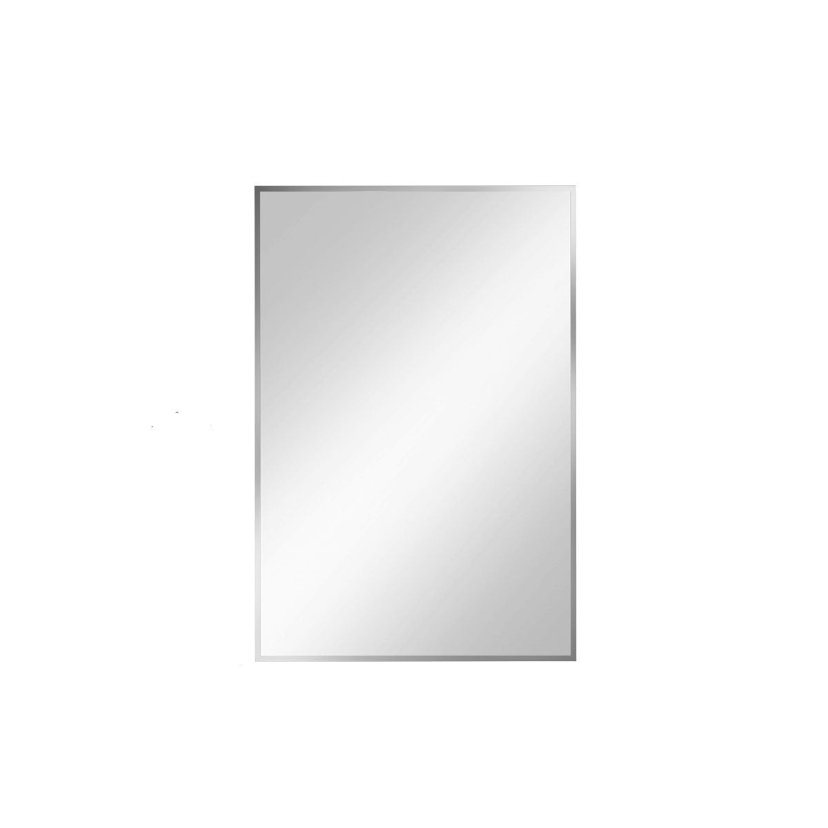 Spiegel rechteckig 'Er' | 60 x 90 x 0,4 cm | Gold, Silber, Schwarz oder Weiß | Manufactured in Europe