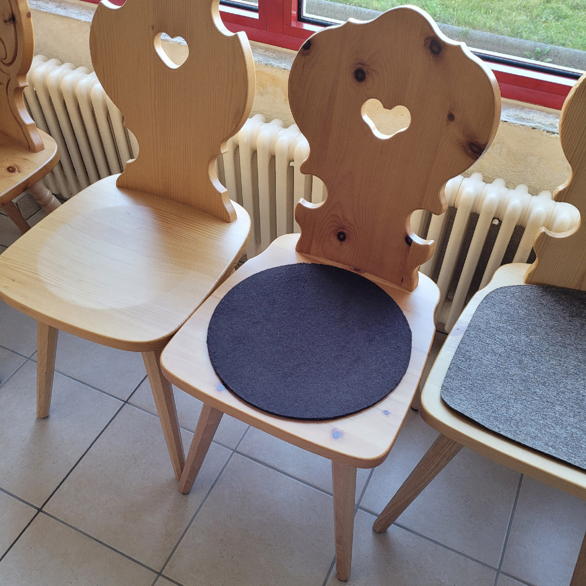 Bauernstuhl aus Eichenholz aus Südtirol- Wohnzimmer, Esszimmer Küche