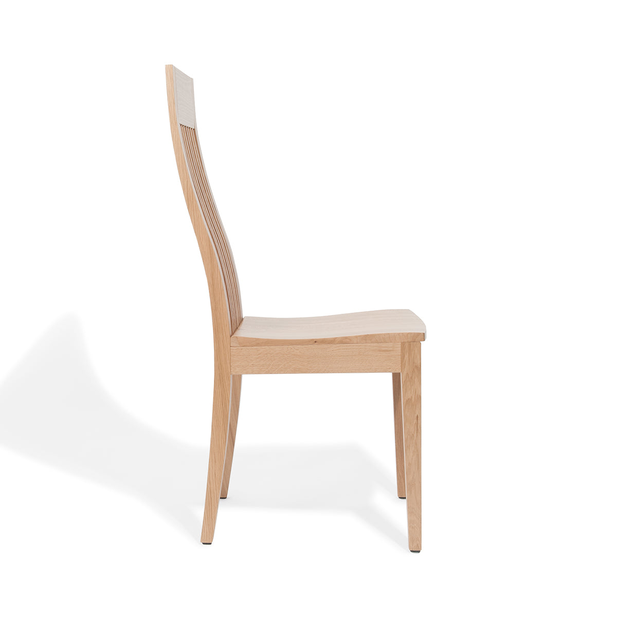 Klassischer Massivholzstuhl ‘Herp’ | B 45 x T 41 x H 100 cm | in verschiedenen Holzarten | Rückenlehne in Sprossenform | Made in Südtirol