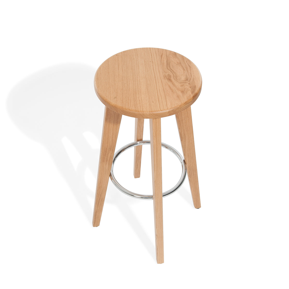 Massivholz Barhocker 'Allrounder' | DM 45 x H 79 cm | in verschiedenen Holzarten und Ausführungen | Made in Südtirol