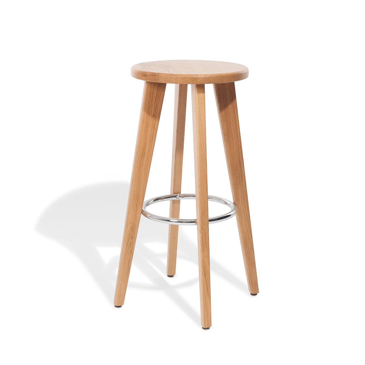 Massivholz Barhocker 'Allrounder' | DM 45 x H 79 cm | in verschiedenen Holzarten und Ausführungen | Made in Südtirol