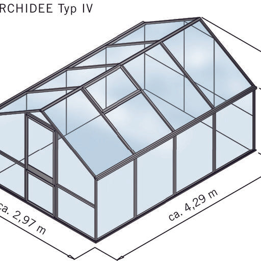 Hochstabiles Aluminium Gewächshaus 'Warschau' | in verschiedenen Ausführungen | ISO-Hohlkammerplatten Polycarbonat | Made in Germany