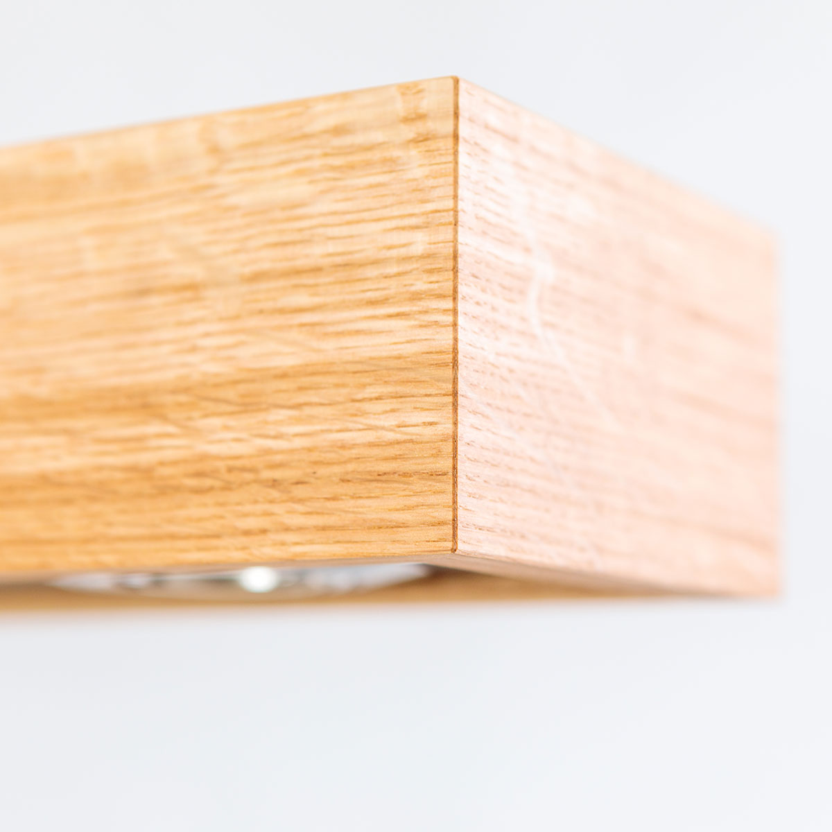 Hängeleuchte in drei Längen und drei Holzarten - Handarbeit aus Österreich Small - Länge 100 cm Altholz