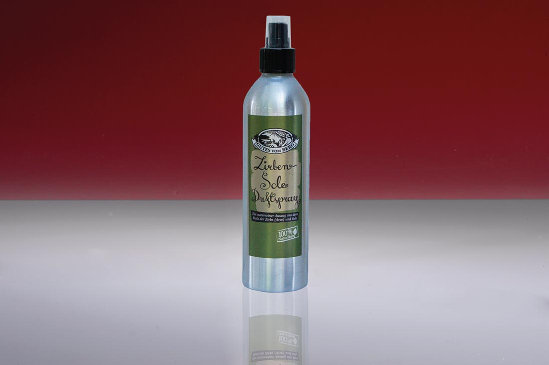 Naturreiner Zirben-Sole Duftspray - 'Solely Exclusive'
