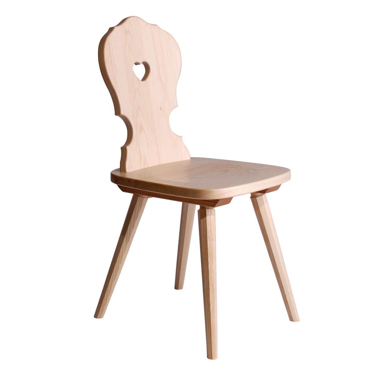 Stuhl aus Massivholz-für Esszimmer, Küche und Wohnzimmer