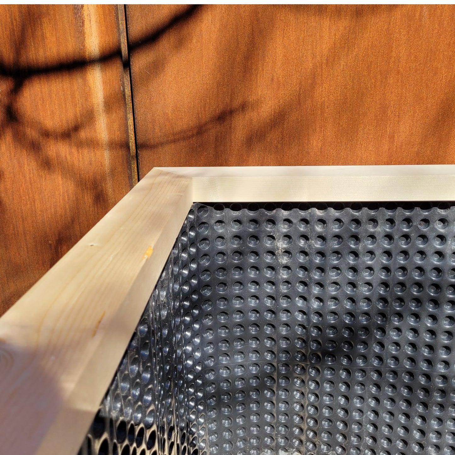Baukastenbeet 'Modul M1' | Grundmodul | B 80 x T 80 x H 80 cm | Fichte | inkl. Noppenfolie + Wühlmausgitter | Made in Austria