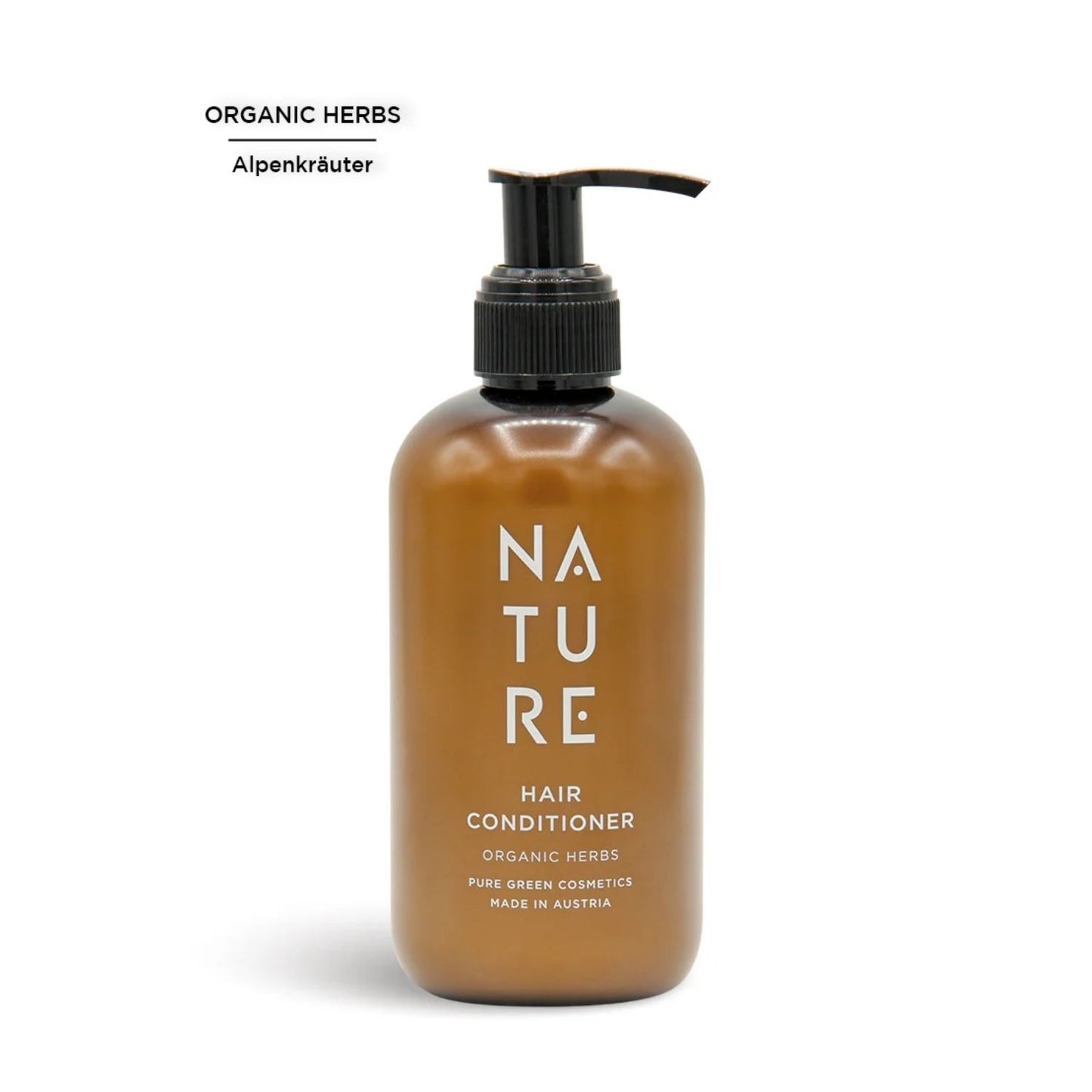 Hair Conditioner 'Organic Herbs' | 250 ml | tierversuchsfrei | vegan | Kunststoffgebinde mit Pumpfunktion | Made in Austria