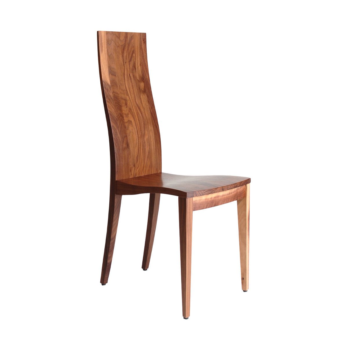 Eleganter Stuhl - 'Sitwell Fine' in verschiedenen Holzarten - Massives Designhandwerk