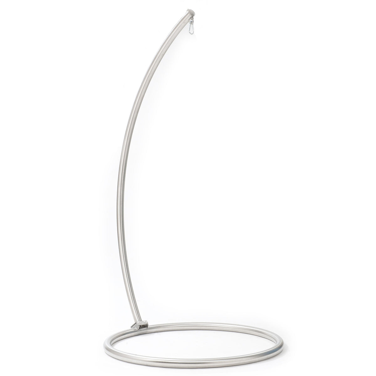 Hängesesselgestell 'Omega' | aus 100% Edelstahl poliert | H 240 x B 130 cm | Handwerksqualität aus Österreich