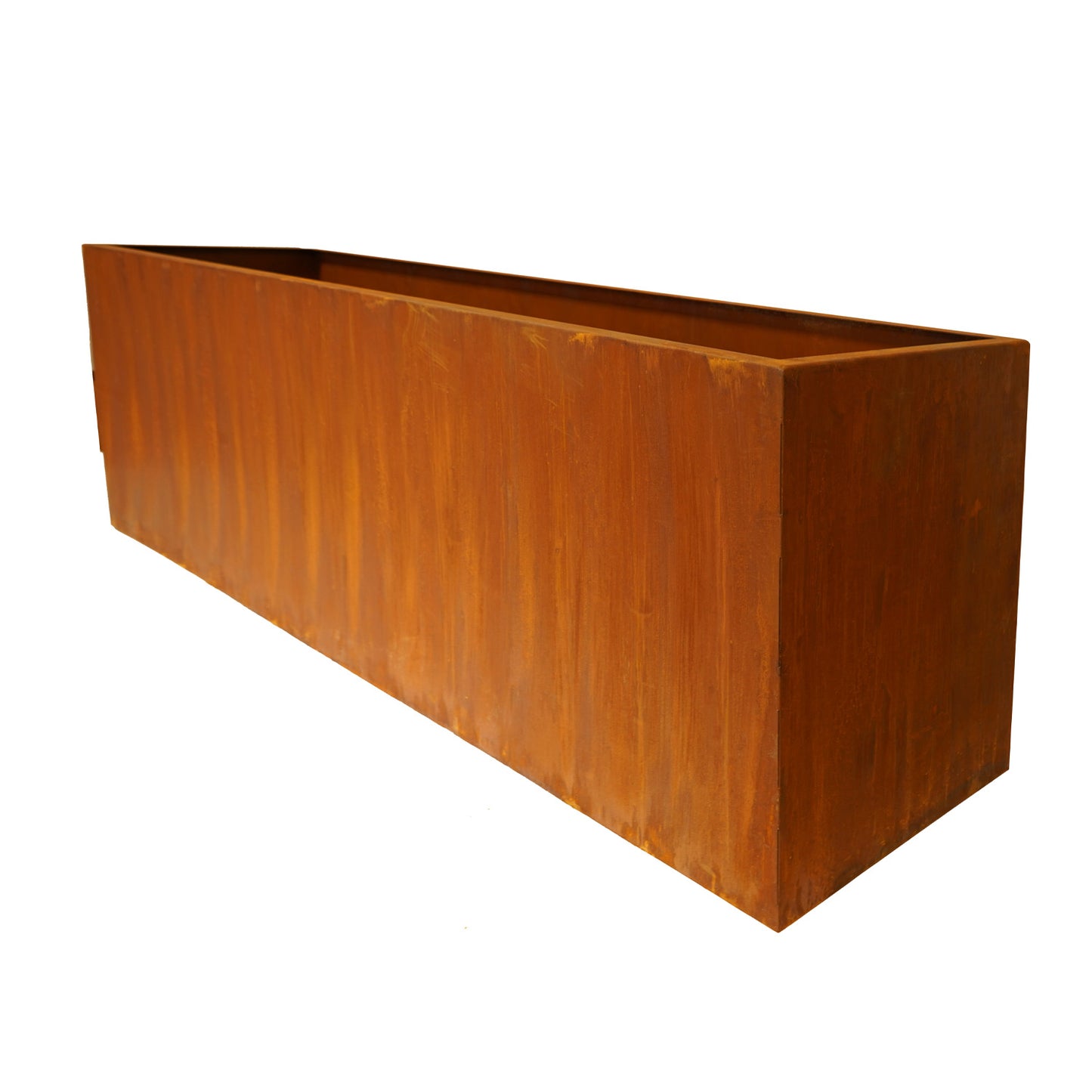 Hochbeet / Pflanztrog 'Industrial Look' | Edelrost | inkl. Zwischenboden | langlebig | Länge 125, 150 oder 170 cm | Made in Germany