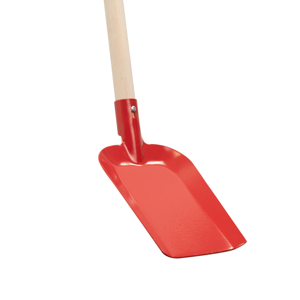 Kinder-Randschaufel aus Stahlblech | robust & langlebig | mit 70 cm Holzstiel | plastikfrei | Made in Austria | CE-geprüft