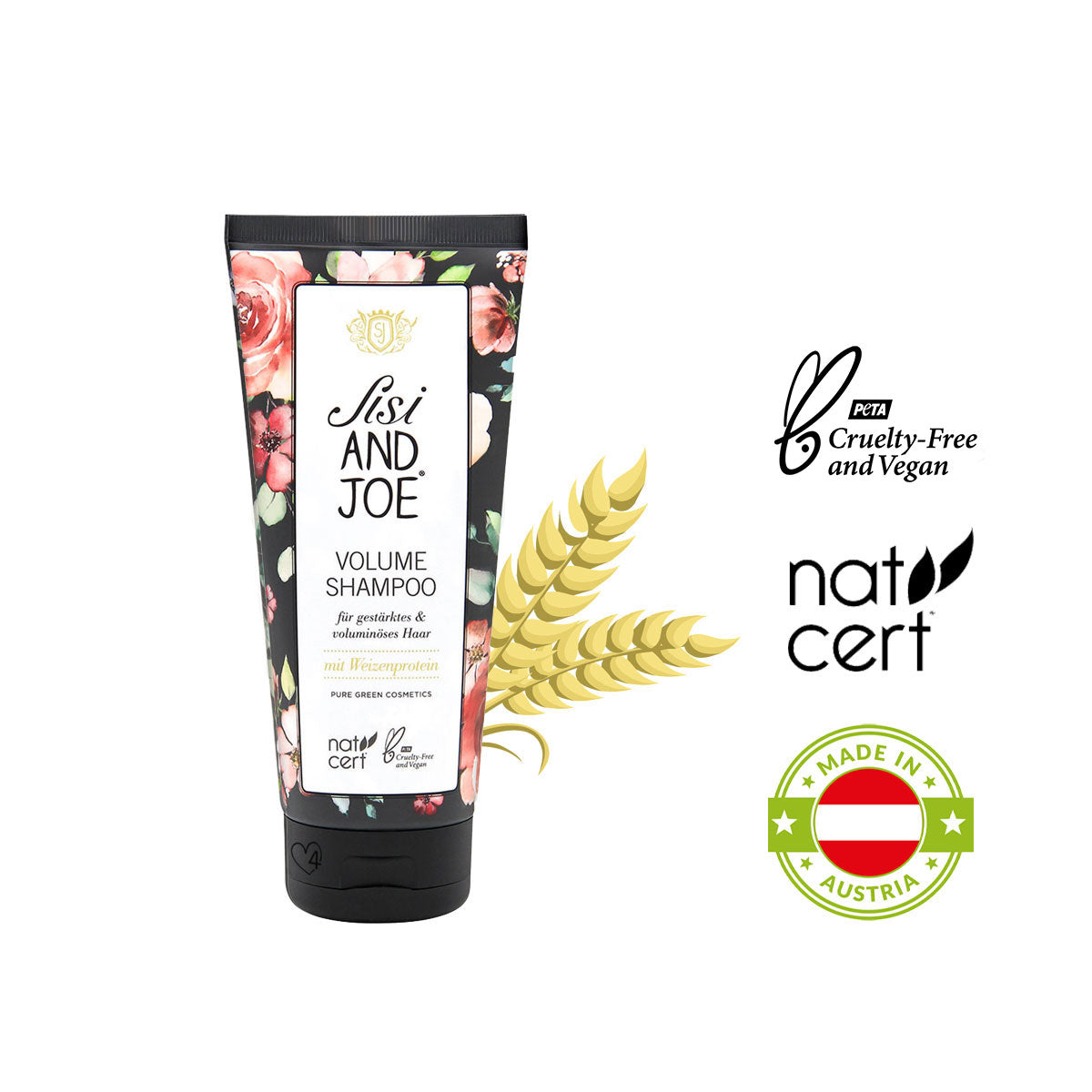 Shampoo 200 ml 'Sisi and Joe' in verschiedenen Ausführungen- gefertigt in Österreich