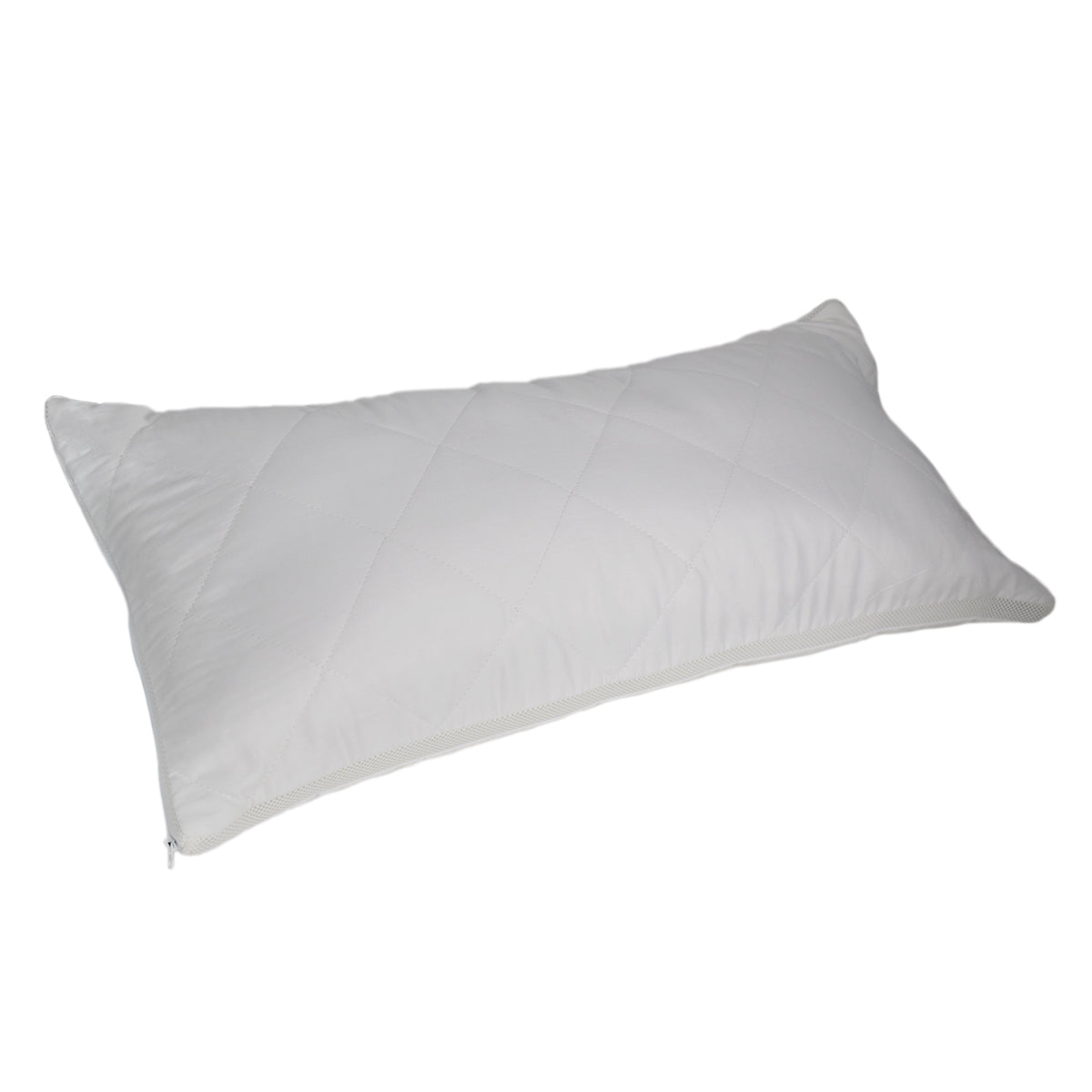 Physionight Duftschlafkissen '2in1' mit natürlicher Dufteinlage Zirbe und Schurwolle | 40 x 80 cm | Baumwollüberzug |Weitere Dufteinlagen optional | waschbar