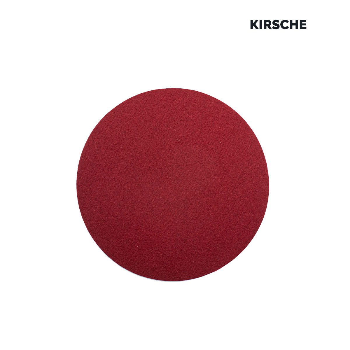 Sitzkissen oder Tischauflage 'Color' | rund 34 cm | Stärke 5 mm | 100% Schafwolle | in vielen Farben | Made in Germany