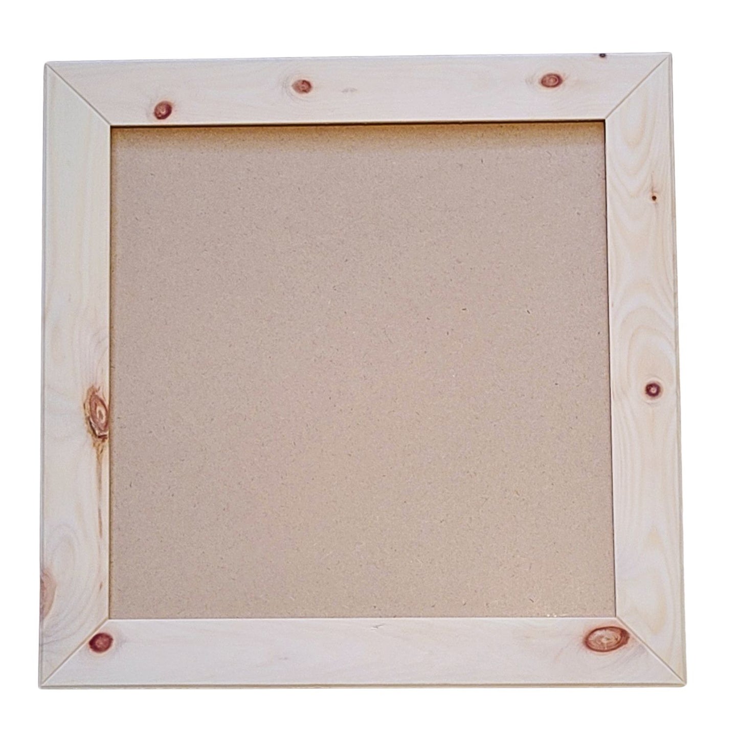 Bilderrahmen aus Zirbenholz | Sondergröße 30 x 30 cm | ohne Glas | Handarbeit aus Österreich