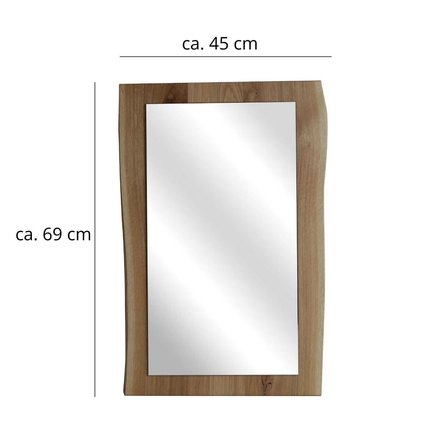 Garderobe 'Waldkante' | verschiedene Ausführungen | Eiche massiv | 2 x geölt | Eisenkuven schwarz | Made in Austria