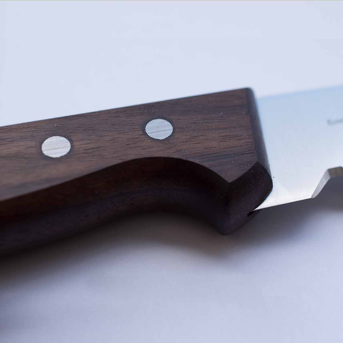 Brotmesser 'Best of Austria' | mit Panoramaschliff | handgemacht | aus Rockwell-Stahl mit Nussholzgriff | Made in Switzerland