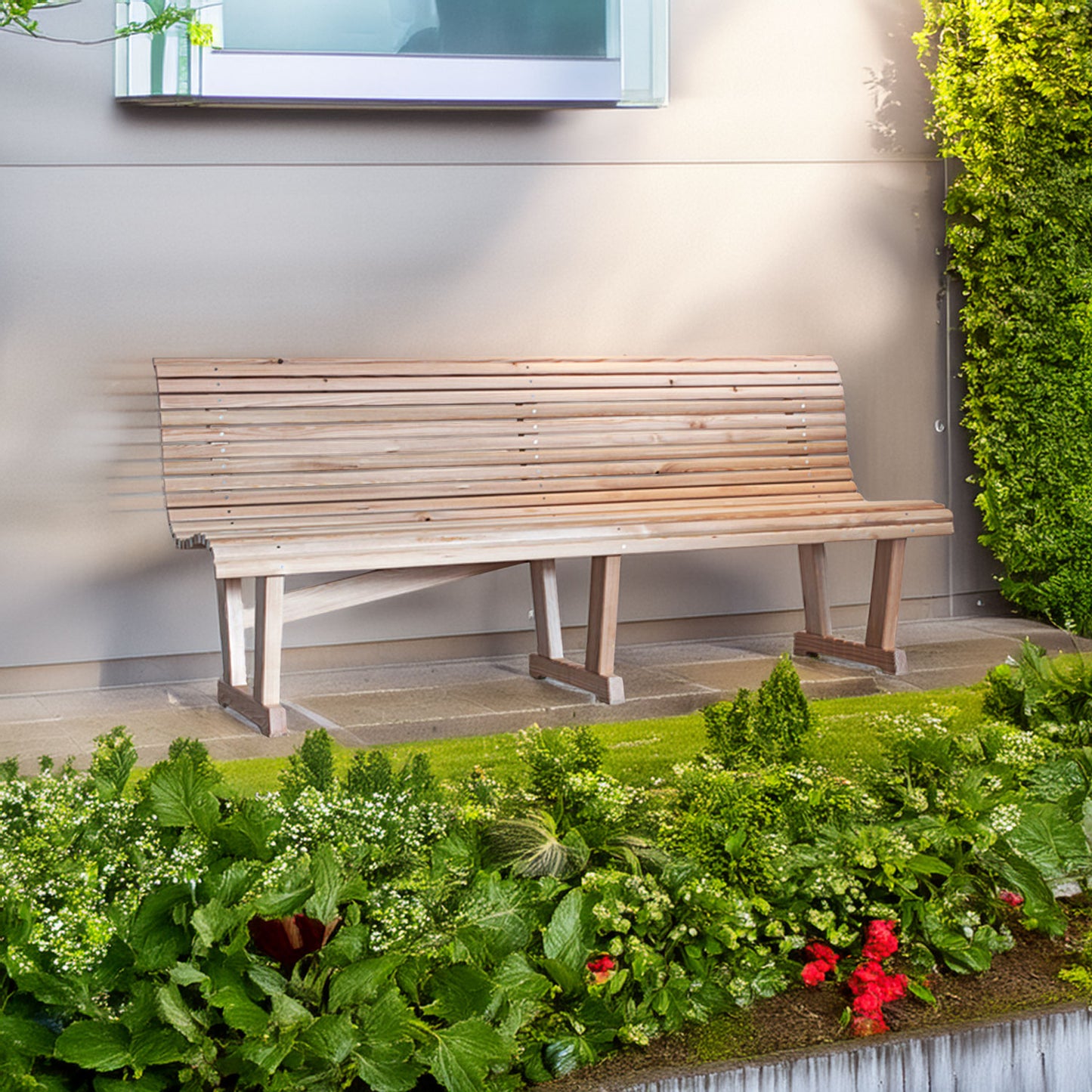 Gartenbank 'Classic' | aus Lärche unbehandelt | L 180 x H 83 x T 60 cm | Made in Austria