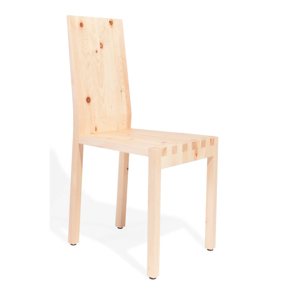 Design Stuhl aus Zirbenholz - 'Sitwell' - Handwerk Europa - clear Country