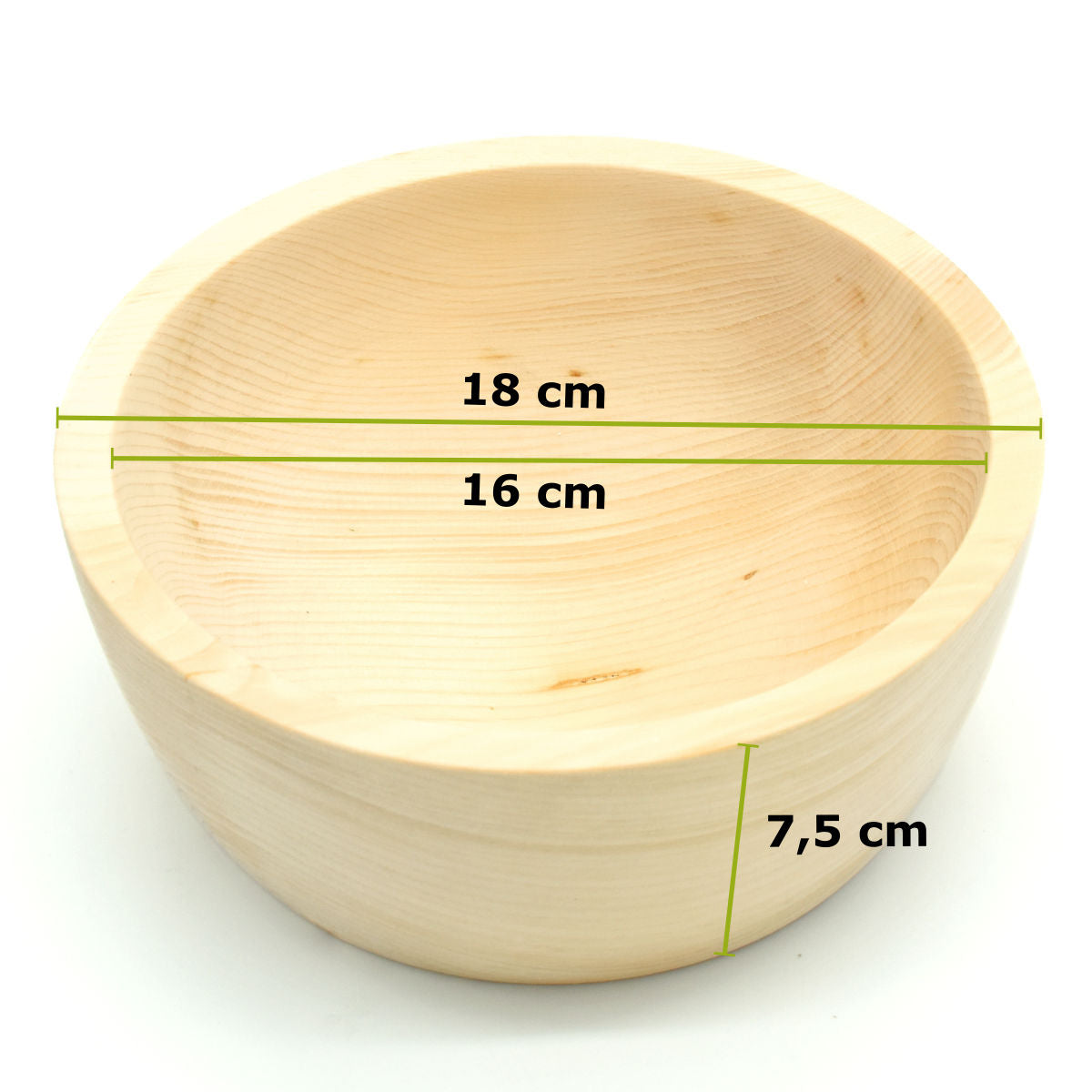 Kleine Schale aus Zirbenholz / Arve 18 cm - Soulbowl Petite