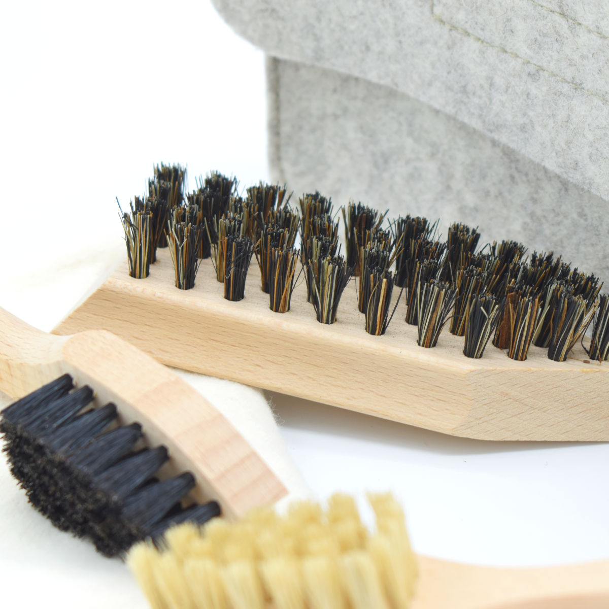 Schuhputzbeutel 'Shoebrush' | mit oder ohne Utensilien | echte Handarbeit | Made in Germany