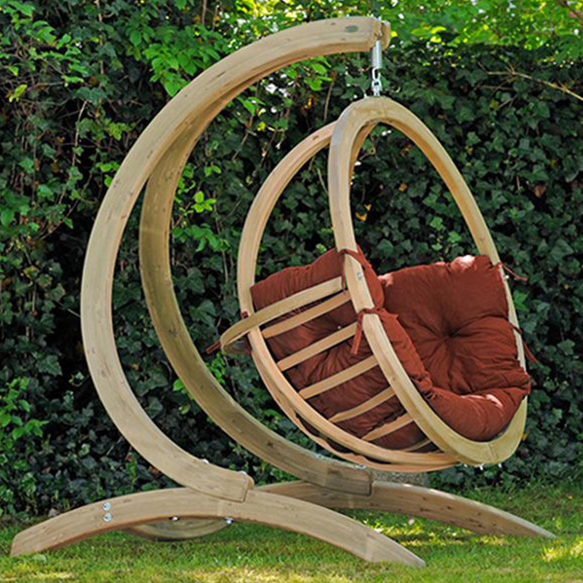 Hängesessel 'Globo Chair' | verschiedene Farben | B 121 x H 118 x T 69 cm | Fichtenholz | Made in Germany