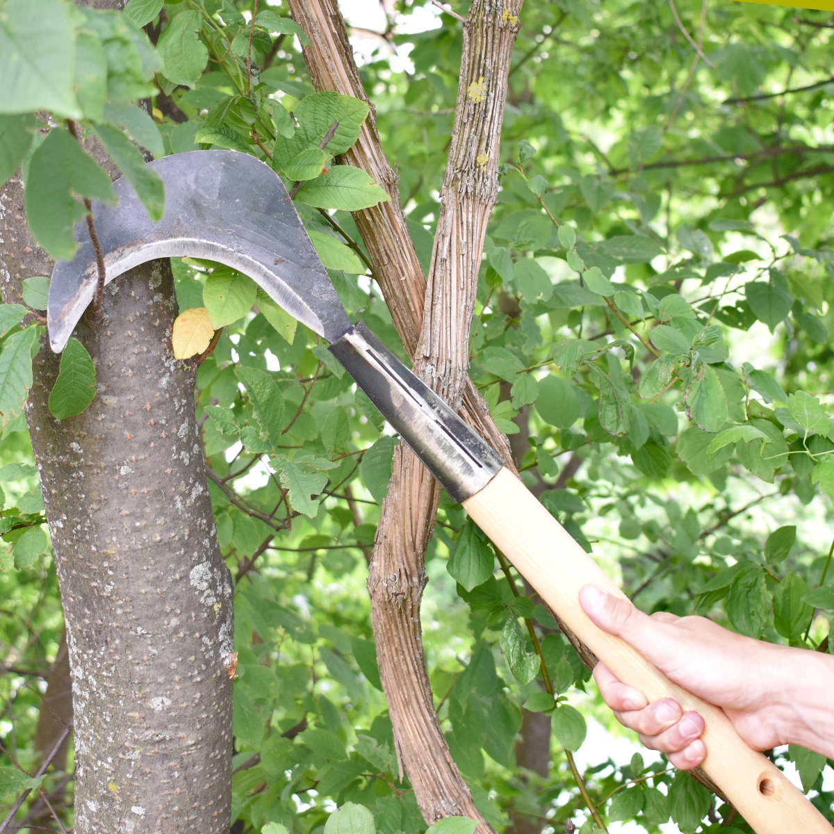 Gartensichel 'Krafts' - handgeschmiedete Sichel