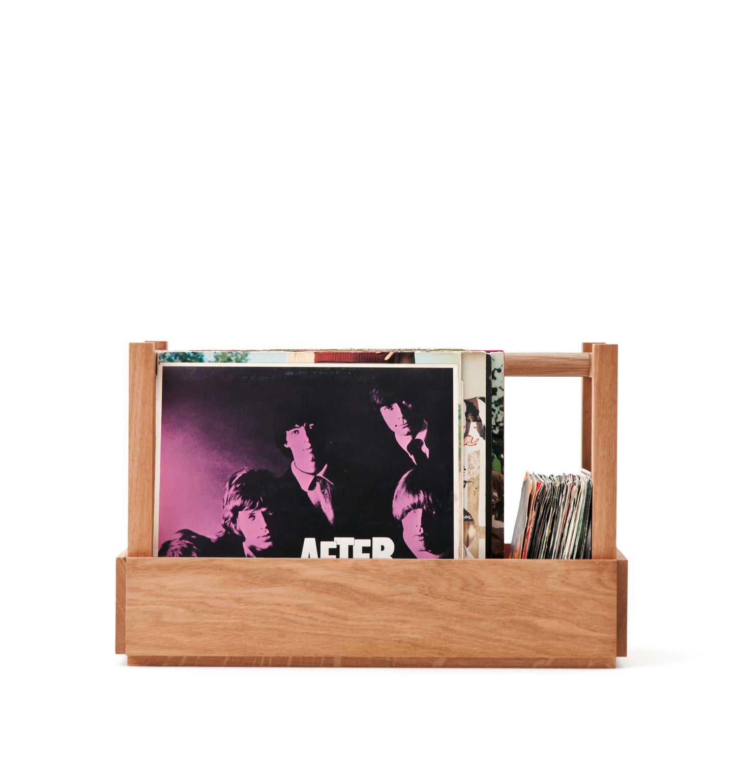 Flexible Bank 'Sitzen & mehr' | Sitzen, Tragen, Aufbewahren | aus massiver Eiche | L 52,5 x B 25,5 x H 35 cm | Made in Germany