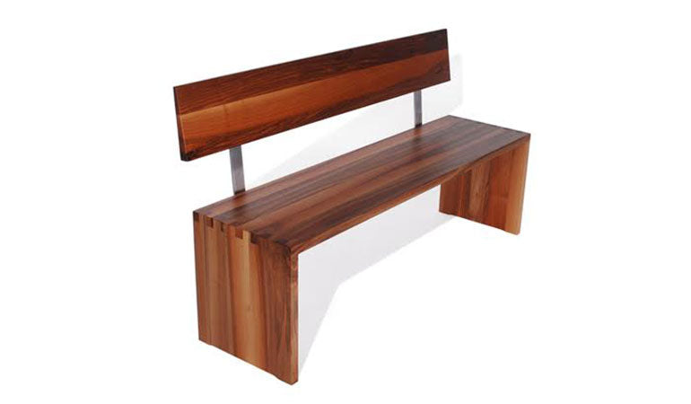 Sitzbank aus Massivholz - 'Sit Down' | B 170 x H 85 x T 41 cm | verschiedene Holzarten | Made in Südtirol