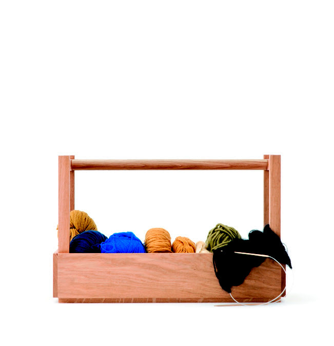 Flexible Bank 'Sitzen & mehr' | Sitzen, Tragen, Aufbewahren | aus massiver Eiche | L 52,5 x B 25,5 x H 35 cm | Made in Germany