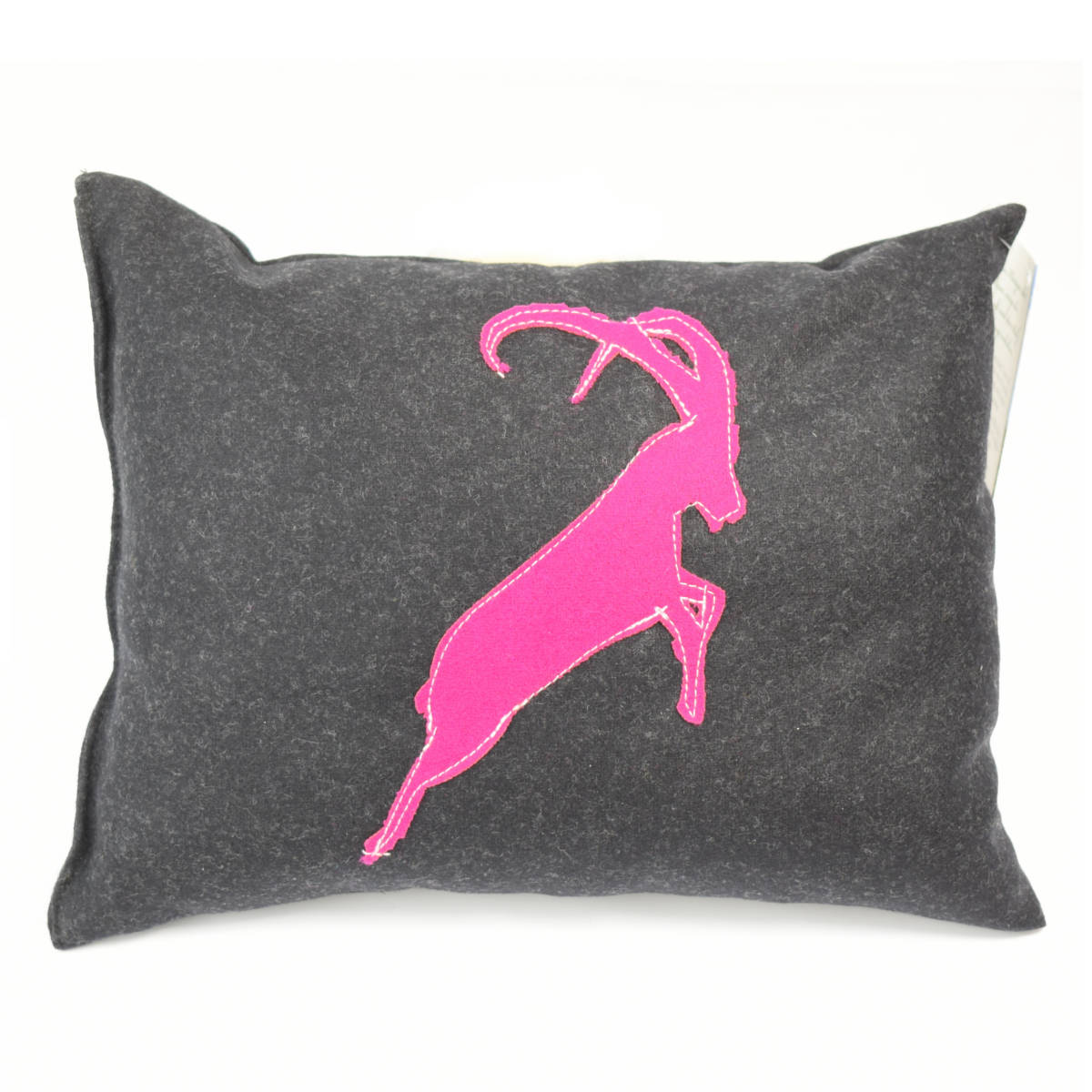 Loden-Kraftpolster- 'Wild Art Pillow'  25x17cm