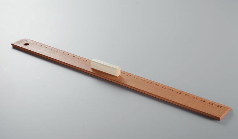 Lineal aus edlem Holz - 'Ruler'