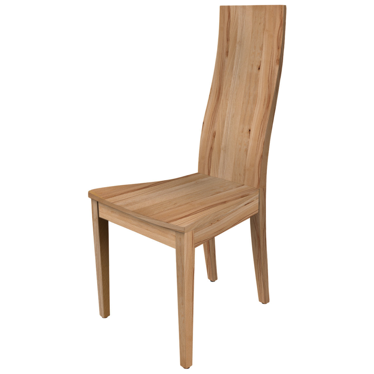 Eleganter Stuhl - 'Sitwell Fine' in verschiedenen Holzarten - Massives Designhandwerk