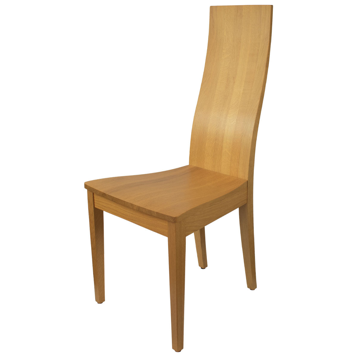 Eleganter Stuhl - 'Sitwell Fine' in verschiedenen Holzarten - Massives Designhandwerk