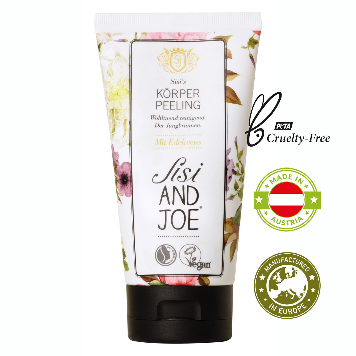 Body Peeling 150 ml 'Sisi and Joe' - gefertigt in Österreich