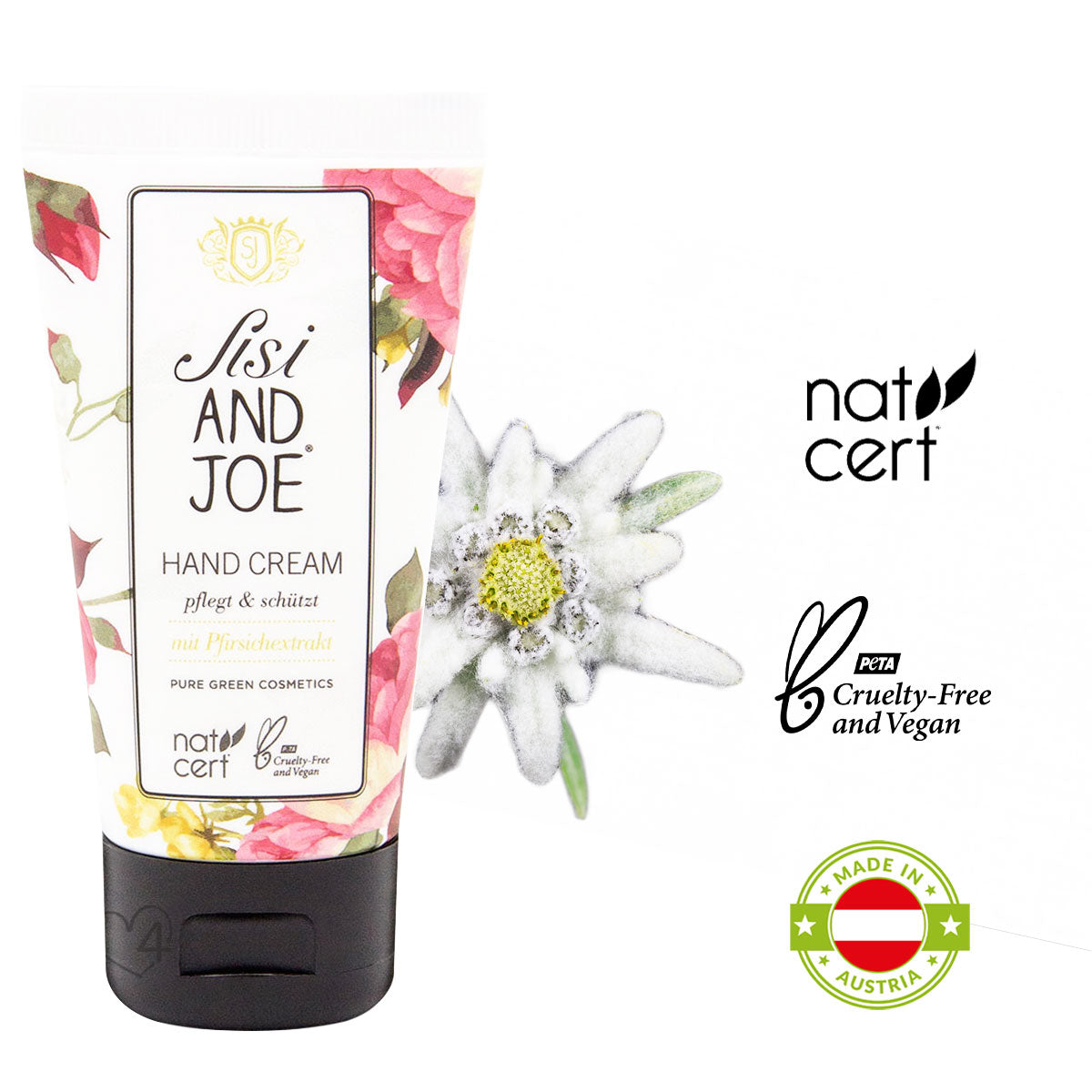 Hand Cream 50 ml 'Sisi and Joe' - gefertigt in Österreich