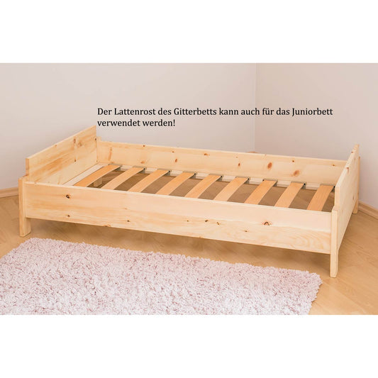Umbausatz  'Sweet Sleep' | vom Gitterbett zum Juniorbett | Zirbenholz | Made in Austria