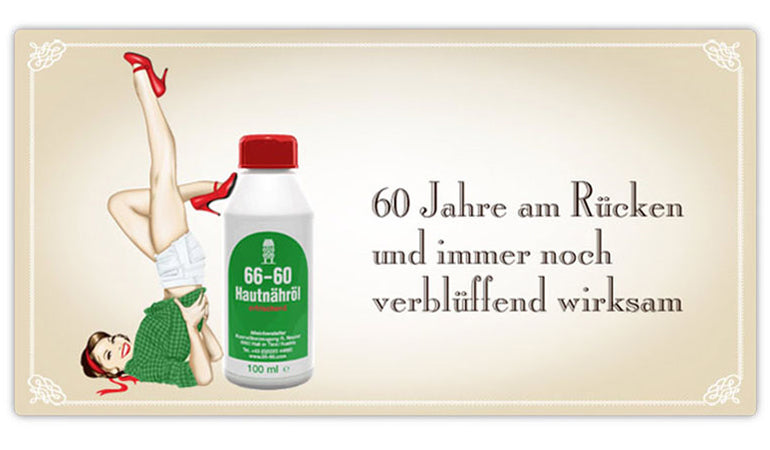 66-60 Hautnähröl'  die sanfte Pflegeemulsion mit Vitamin E