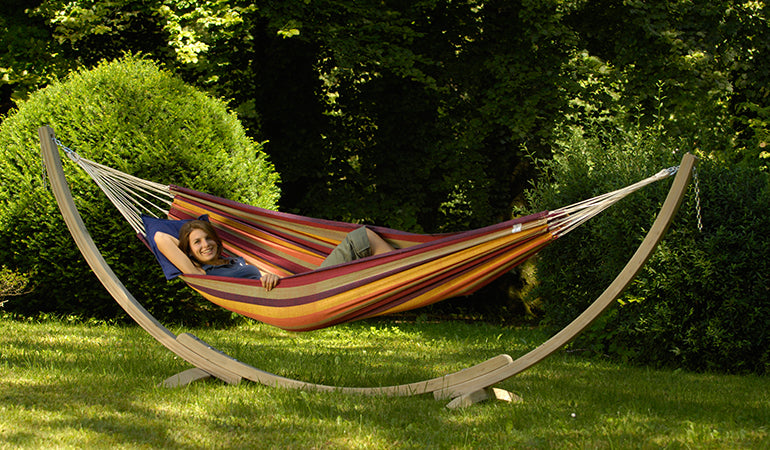 Doppelhängematte Lambada | verschiedene Designs | L 320 x 140 cm | Belastbarkeit max. 150 kg | Made in Germany