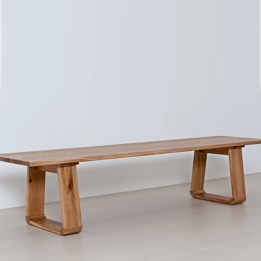 Massivholzbank 'Look' | ohne Rückenlehne | in Zirbe, Fichte, Eiche, Buche, Nuss | L 100/200 x T 47 x H 46 cm | Made in Südtirol