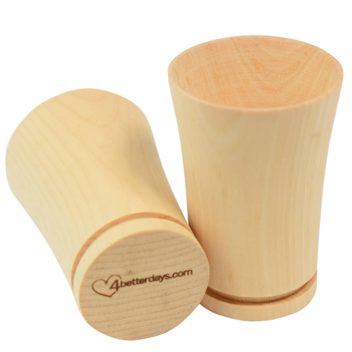 Stamperln 'Shorty' | 2er Set | 8 x 5 cm | Zirbenholz | Made in Austria
