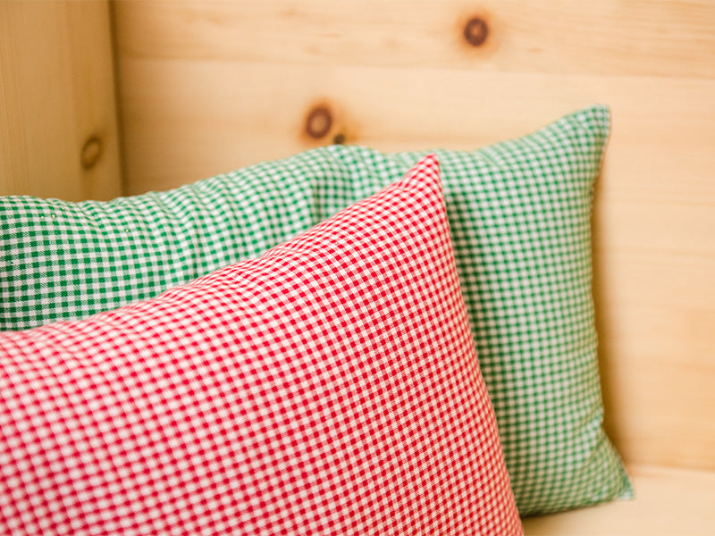 Original Zirbenkissen Pillow Mountain Lodge, rot 30x20 cm - Original alpines