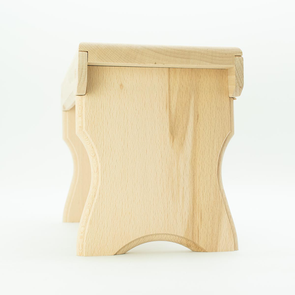 Holzschemel 3er-Set ‘Stand Up’ aus Buche - echte Handarbeit