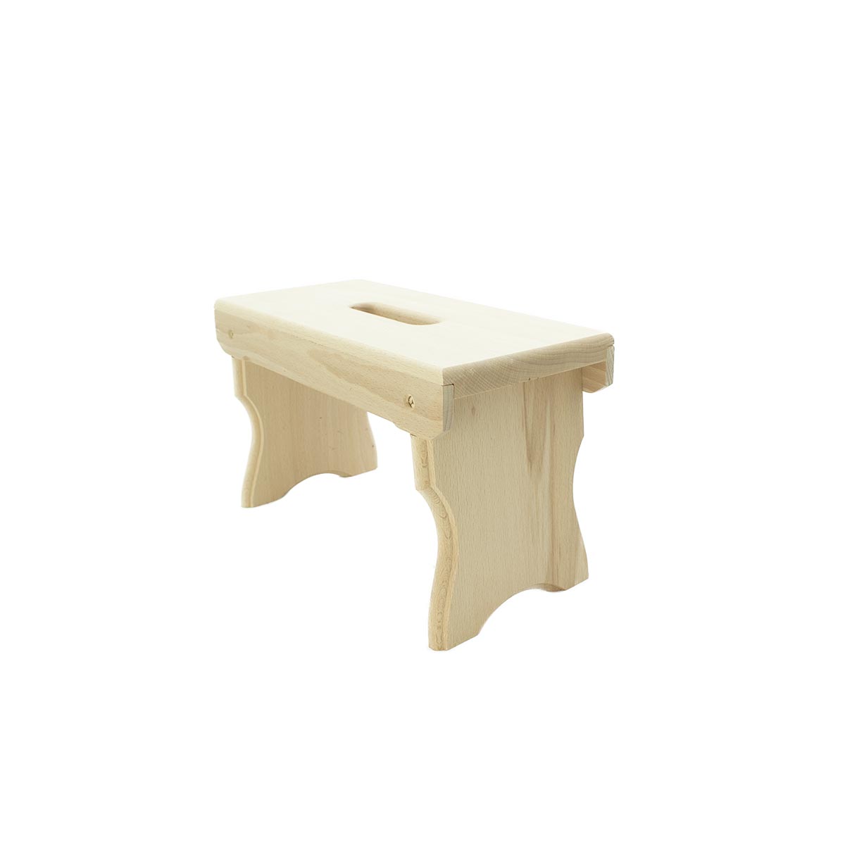 Holzschemel 3er-Set ‘Stand Up’ aus Buche - echte Handarbeit