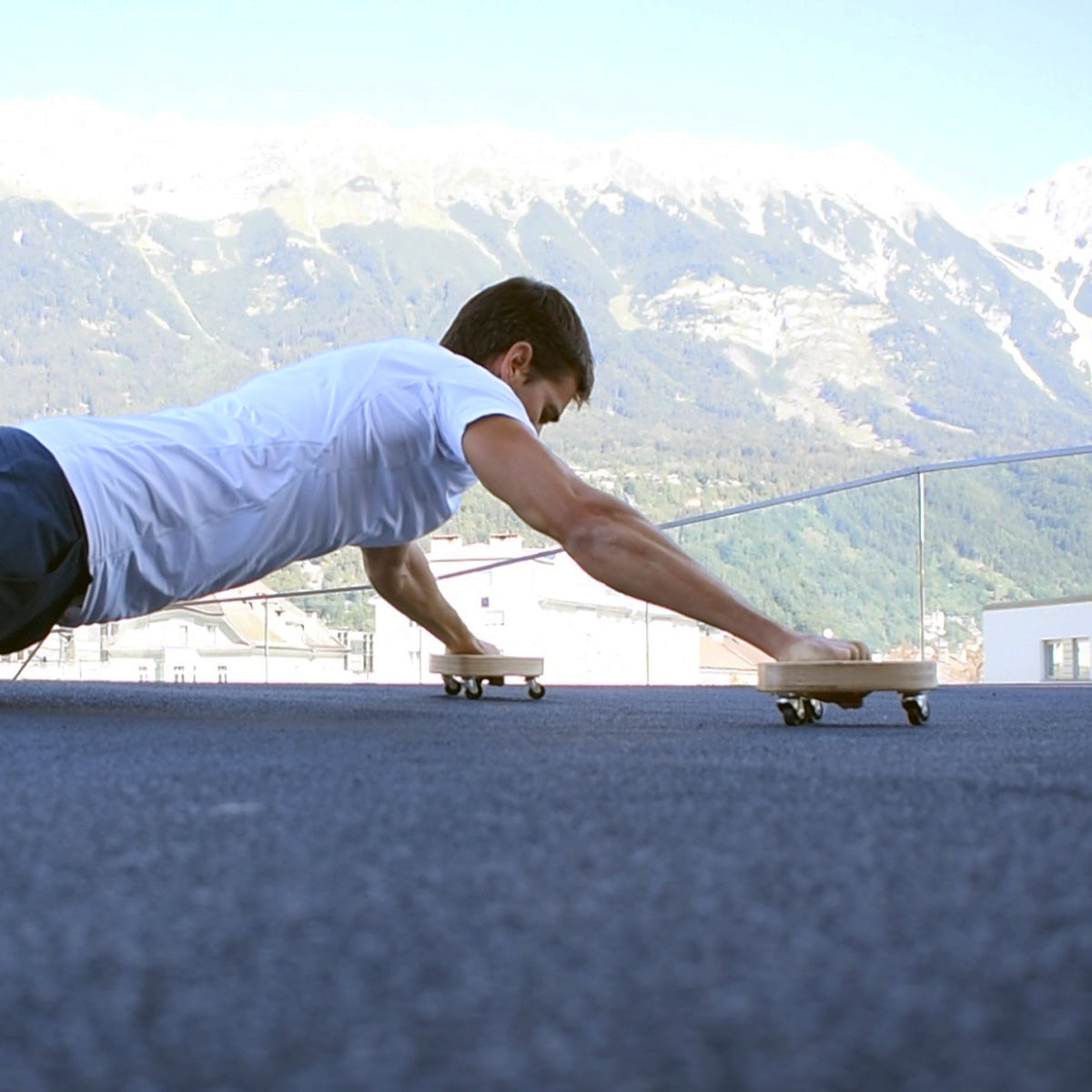 Core Roller - 2er Set - Bauchtrainer - Hergestellt in Deutschland