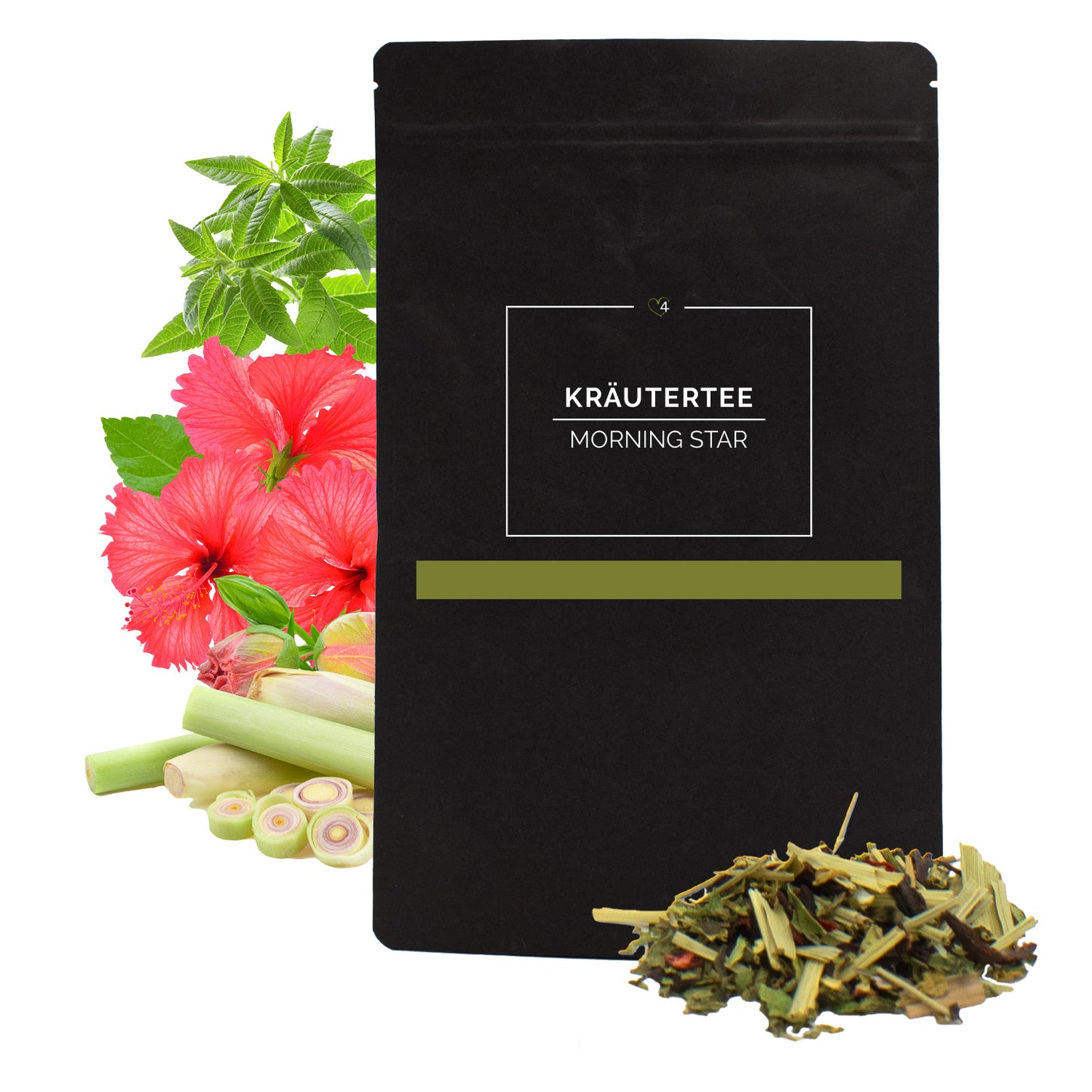 Kräutertee Morning Star | lose | ohne künstliche Aromen und Geschmacksverstärker | in verschiedenen Größen