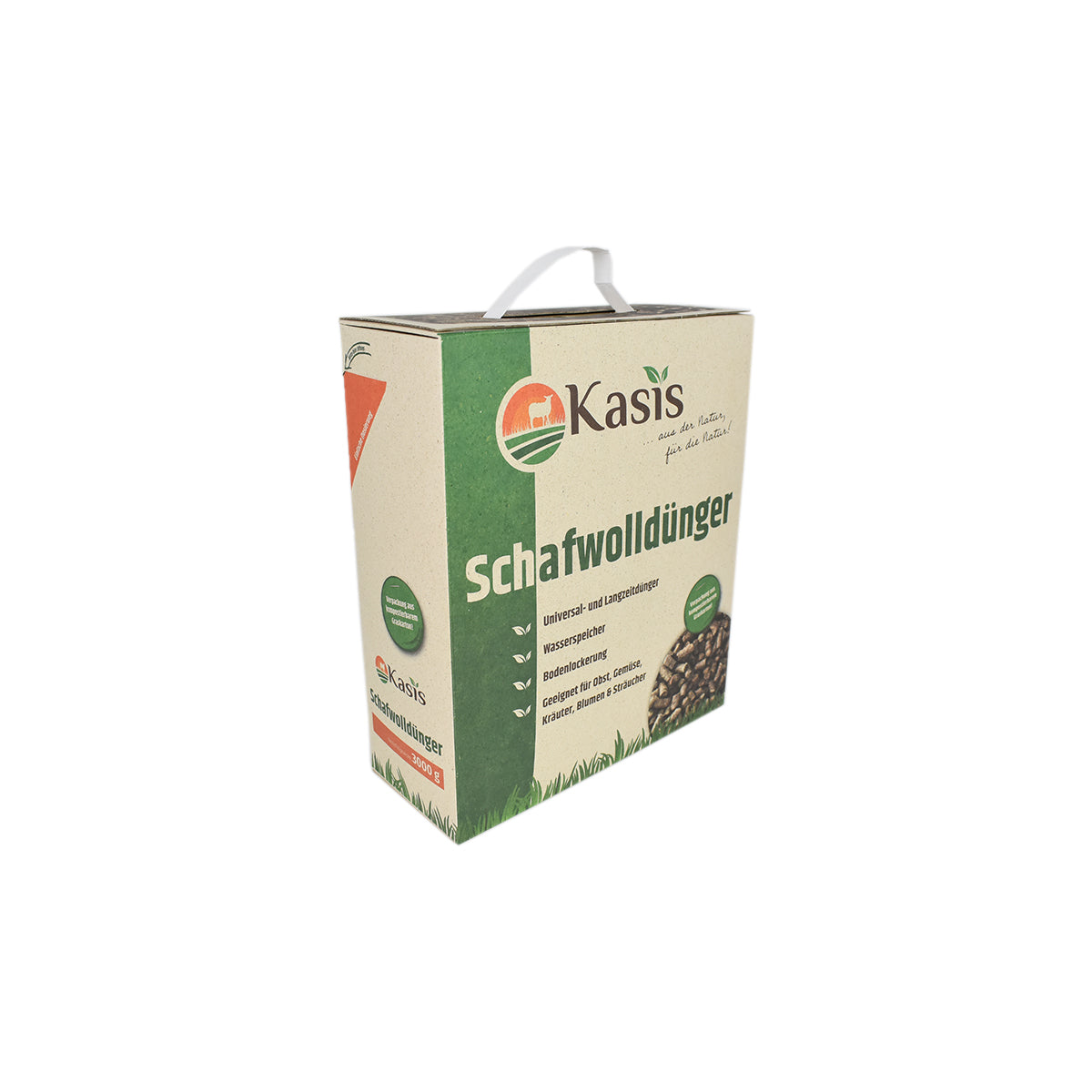 Schafwollpellets | organischer Dünger | 3 kg