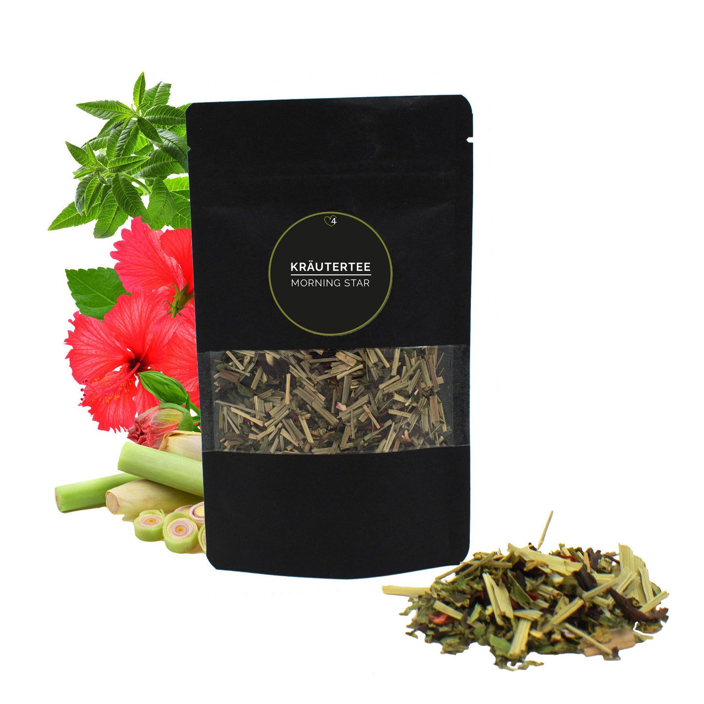Kräutertee Morning Star | lose | ohne künstliche Aromen und Geschmacksverstärker | in verschiedenen Größen