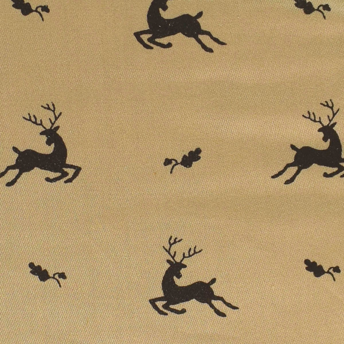Original Zirbenkissen 'Happy Stag' | Beige mit Hirschmotiv | 30 x 20 cm | wiederbefüllbar | Made in Austria